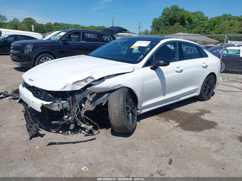 Vin: knag44j80t5410557, lot: 45730010, kia k5 gt 20262
