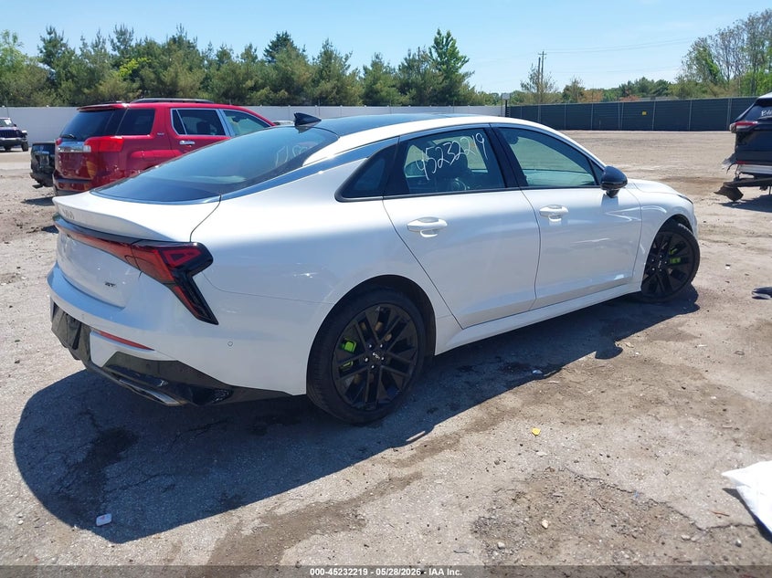Vin: knag44j80t5410557, lot: 45730010, kia k5 gt 20264