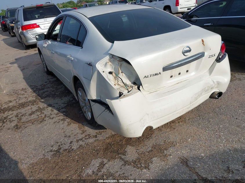 Vin: 1n4al2ap1cn489282, lot: 45730015, nissan altima 2.5 s 20123