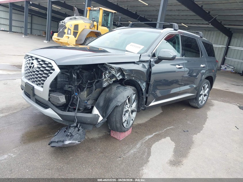 2021 Hyundai Palisade Sel KM8R4DHE5MU191167 photo 1