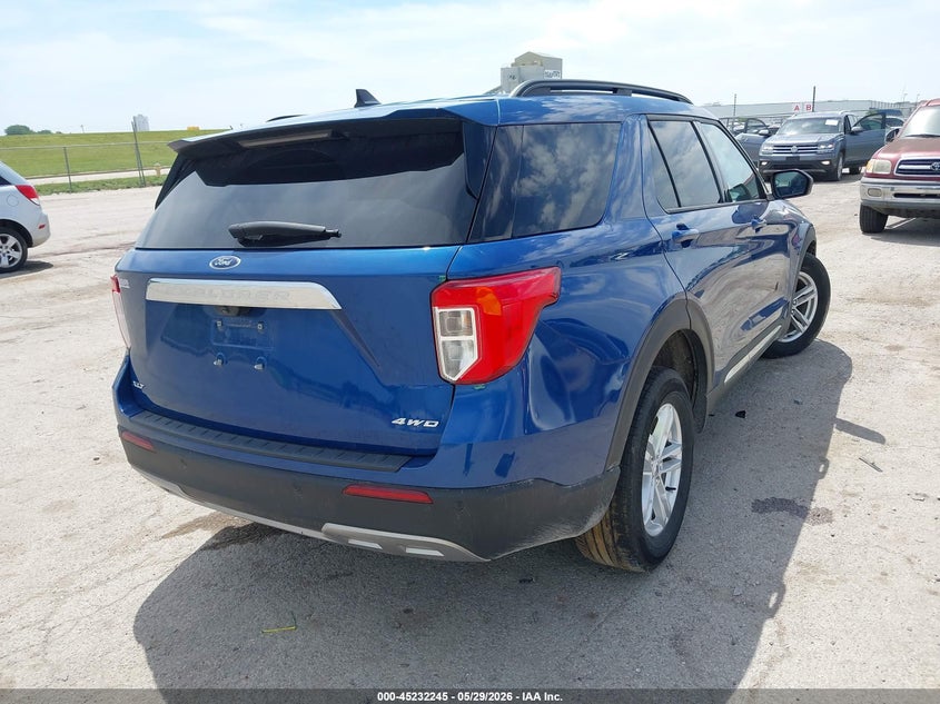 Vin: 1fmsk8dh0pga39024, lot: 45730036, ford explorer xlt 20234