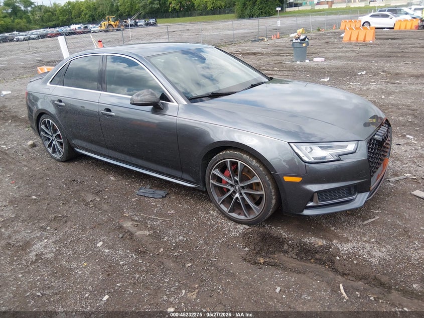 2018 AUDI S4 3.0T PREMIUM PLUS