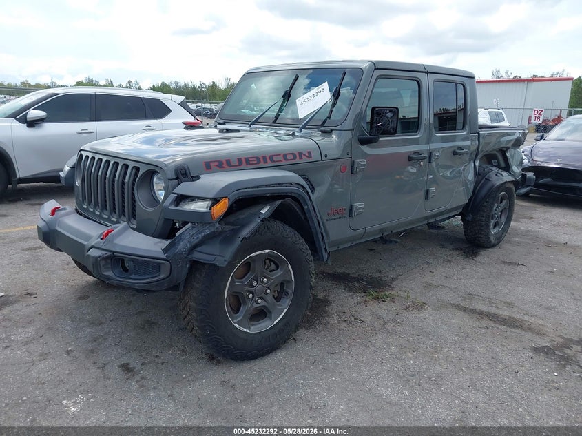 Vin: 1c6jjtbg0ll206779, lot: 45730083, jeep gladiator rubicon 4x4 20202