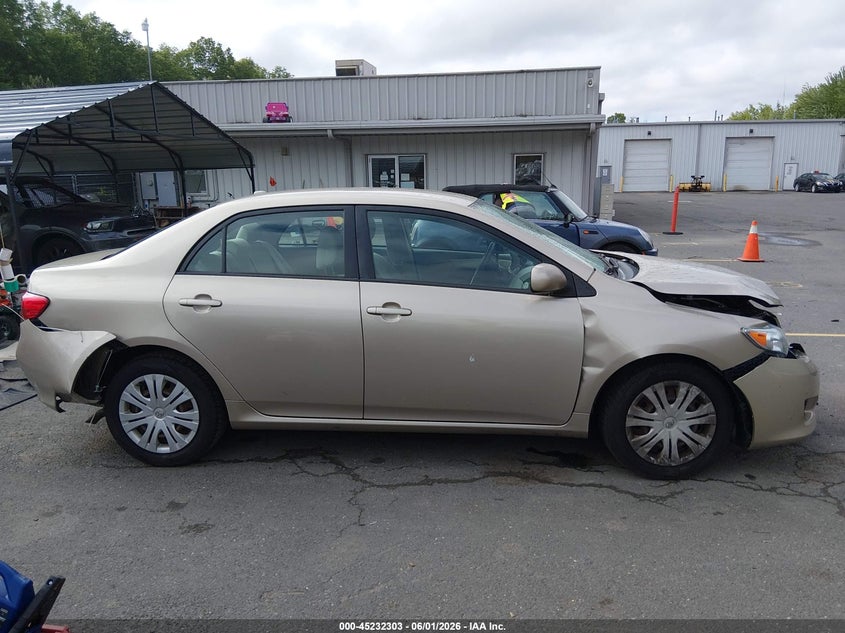 2009 TOYOTA COROLLA SEDAN 1.8L I-4 DOHC, VVT, 132HP