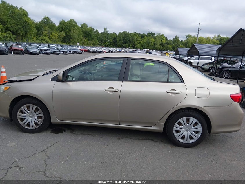 2009 TOYOTA COROLLA SEDAN 1.8L I-4 DOHC, VVT, 132HP