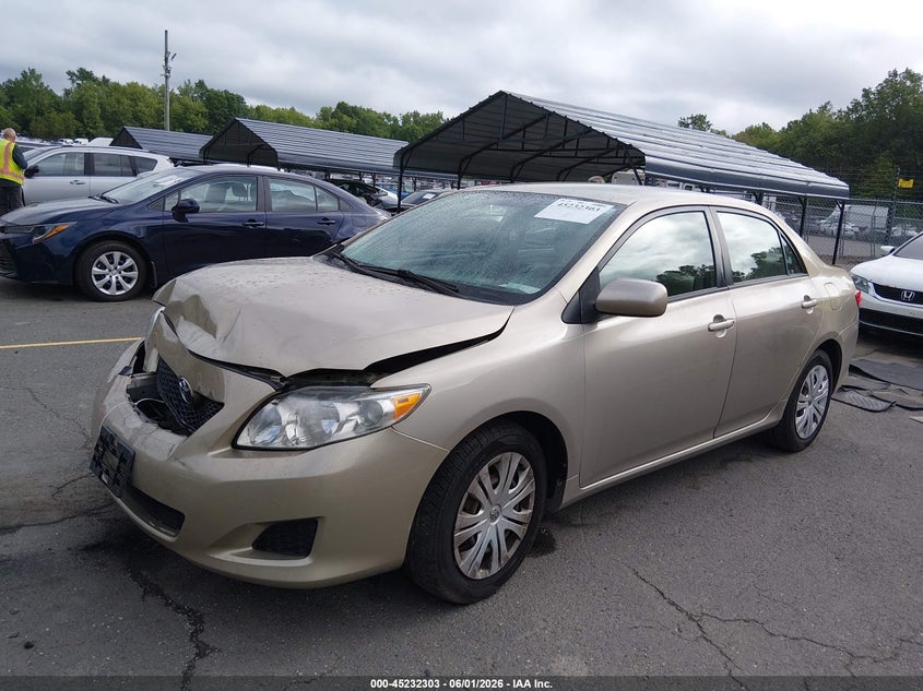2009 TOYOTA COROLLA SEDAN 1.8L I-4 DOHC, VVT, 132HP