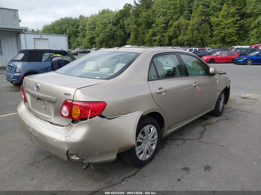 2009 TOYOTA COROLLA SEDAN 1.8L I-4 DOHC, VVT, 132HP