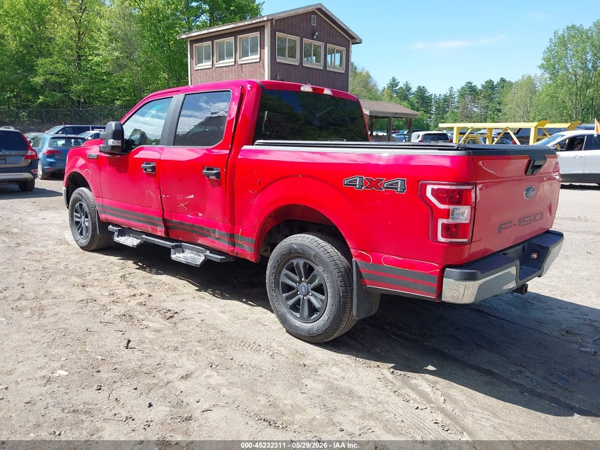 Vin: 1ftew1eb8kkf06834, lot: 45730102, ford f-150 xl 20193