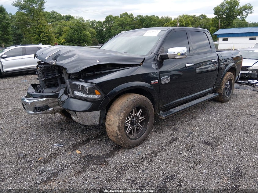 Vin: 1c6rr6pt4gs136573, lot: 45730108, ram 1500 longhorn 20162