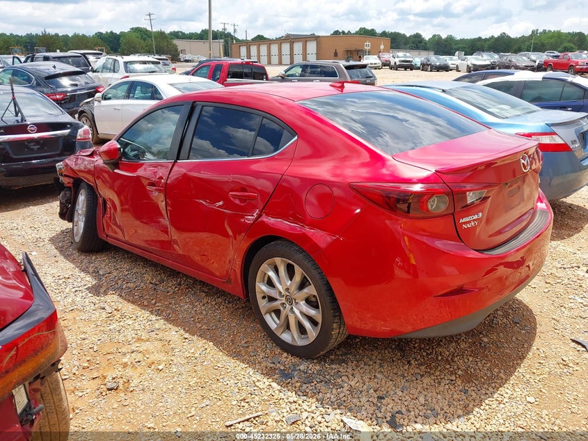 Vin: jm1bm1w35e1106658, lot: 45730116, mazda mazda3 s grand touring 20143