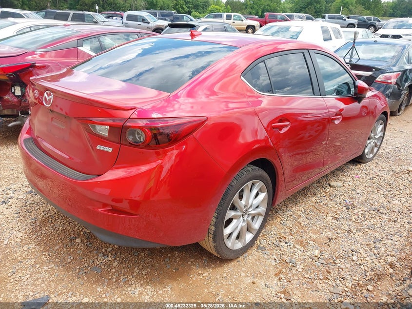 Vin: jm1bm1w35e1106658, lot: 45730116, mazda mazda3 s grand touring 20144