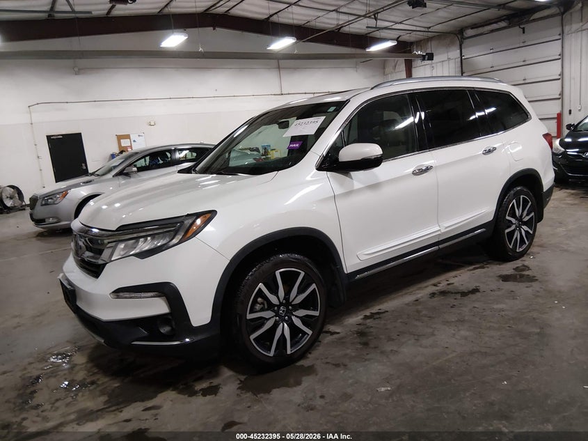 Vin: 5fnyf6h92lb048290, lot: 45730186, honda pilot awd touring 8 passenger 20202