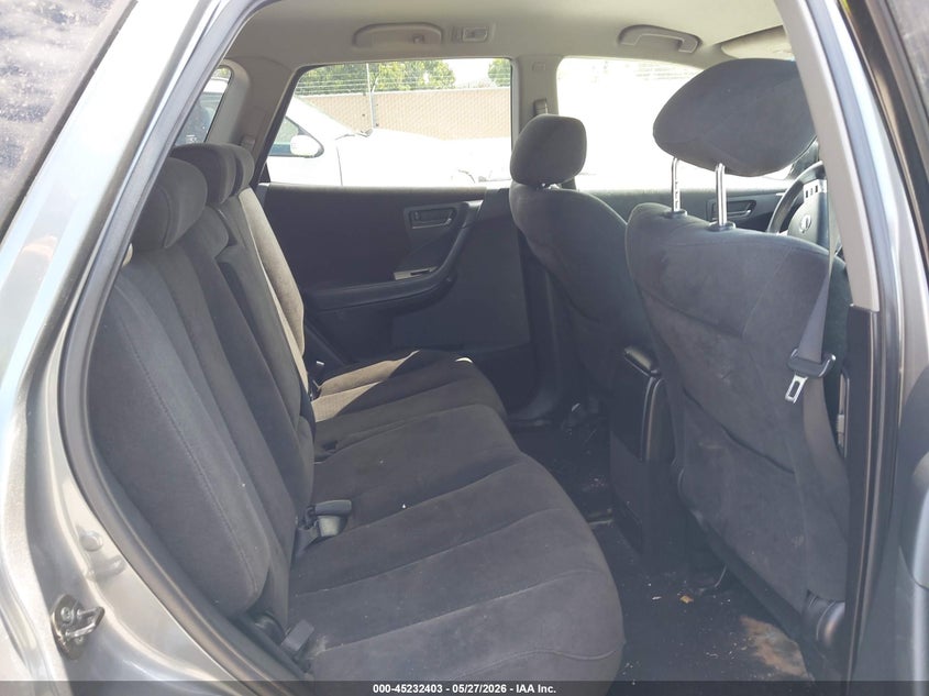 2005 Nissan Murano Sl VIN: JN8AZ08T25W322981 Lot: 45232403
