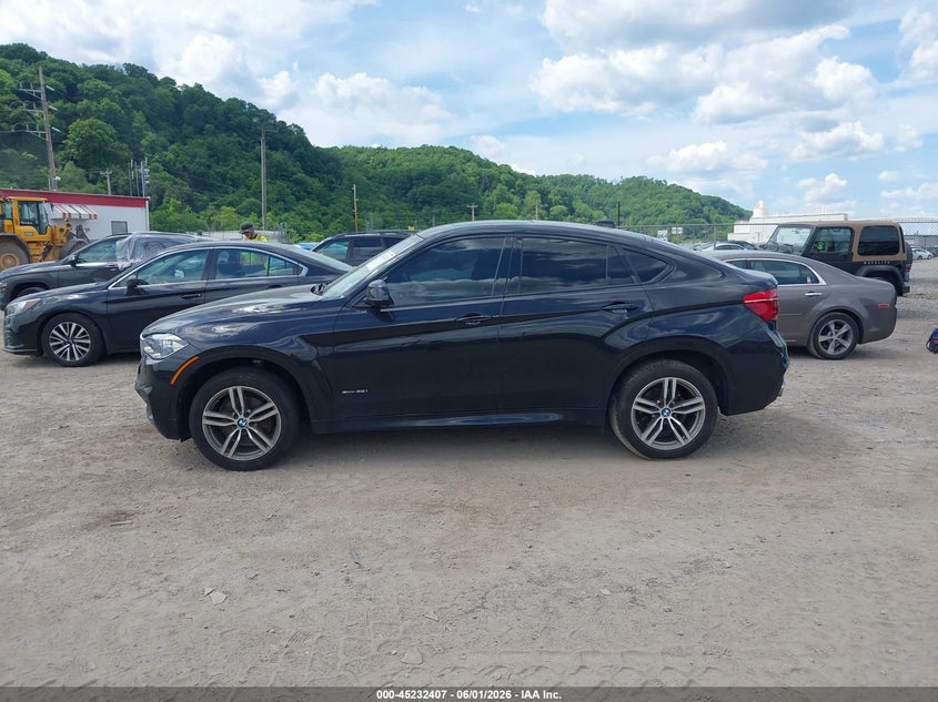 2017 BMW X6 xDrive35I VIN: 5UXKU2C32H0X47415 Lot: 45232407