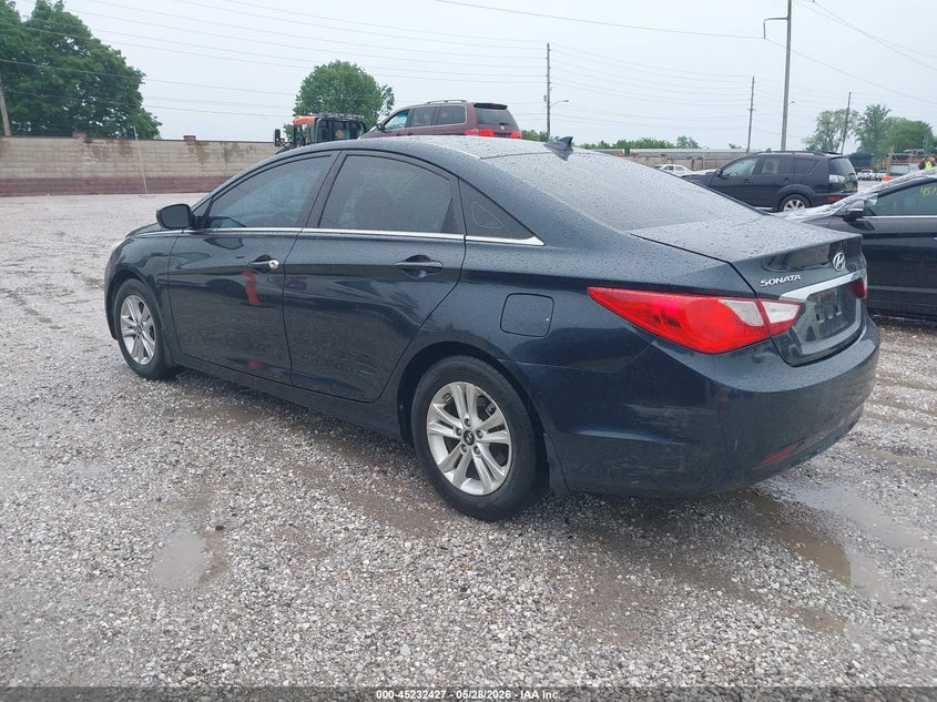 2012 Hyundai Sonata 2.4 Gls blue Lot 111045232427 Vin 5NPEB4AC2CH494434