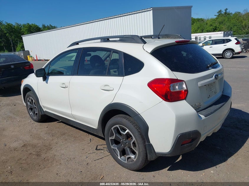 Vin: jf2gpasc2f8235180, lot: 45730226, subaru xv crosstrek 2.0i limited 20153