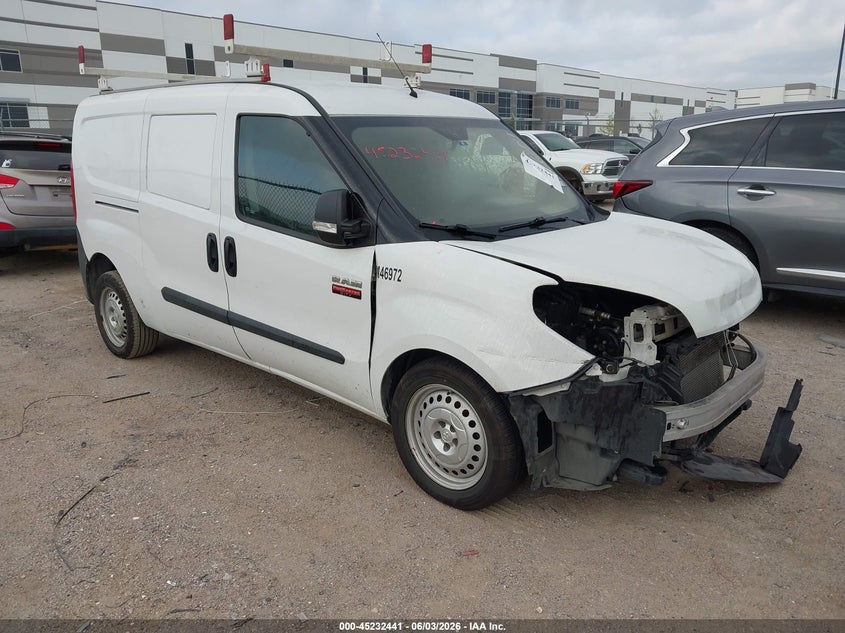 Vin: zfbhrfab0k6n76248, lot: 45730232, ram promaster city tradesman 2019 img_1