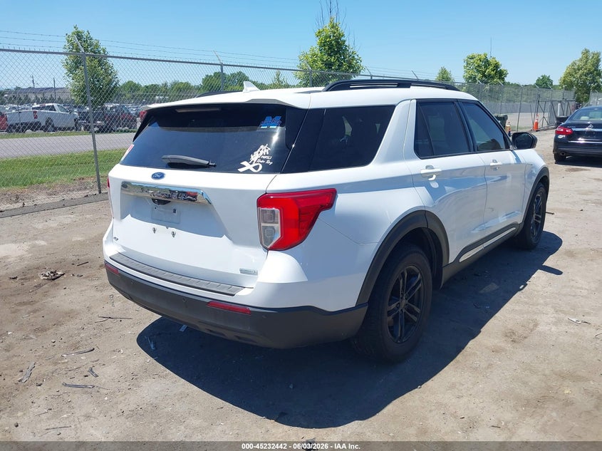 2020 FORD EXPLORER auction photo 4