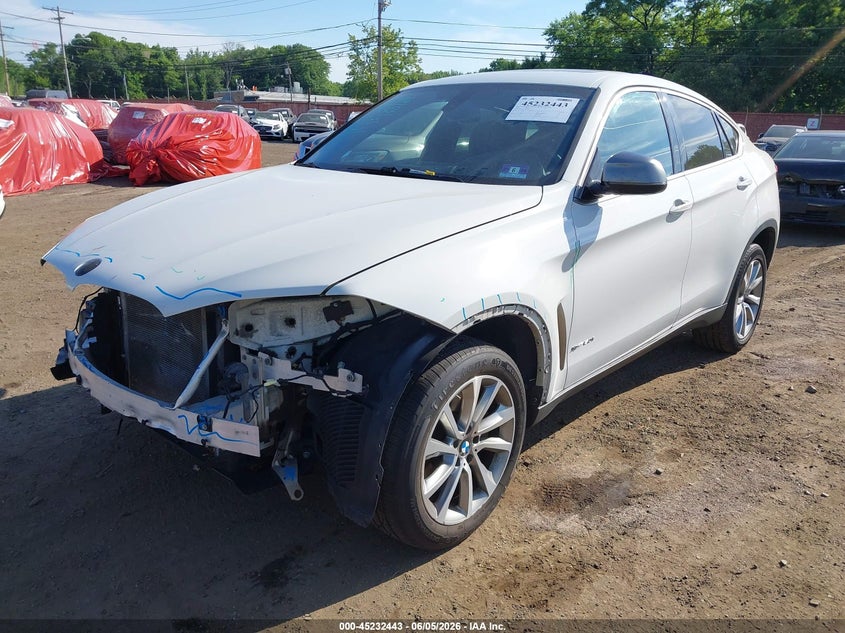2017 BMW X6 xDrive50I VIN: 5UXKU6C35H0W38423 Lot: 45232443