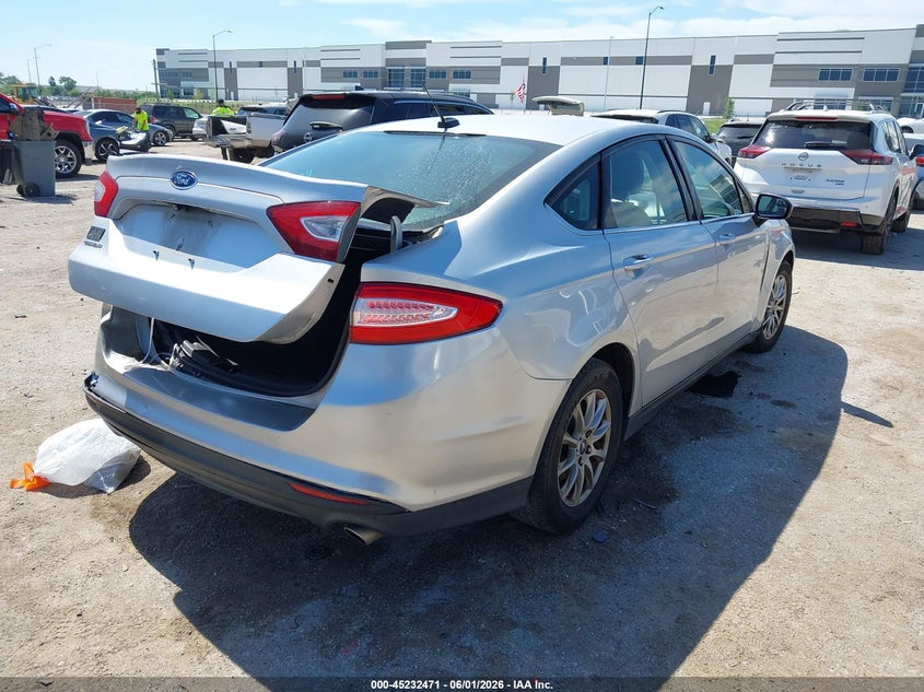 Vin: 3fa6p0g7xfr234038, lot: 45730262, ford fusion s 20154