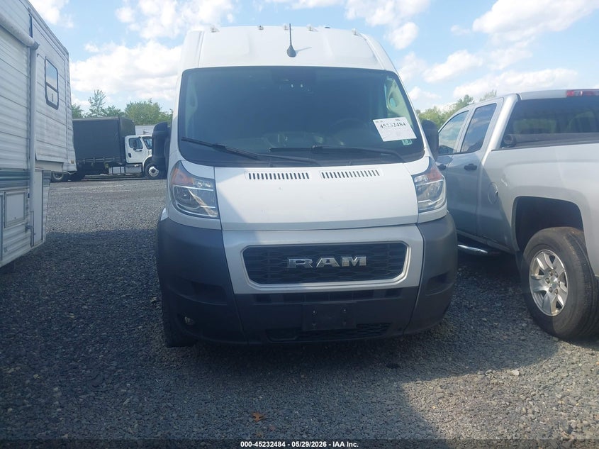 2022 Ram Promaster 2500 High Roof 159 Wb VIN: 3C6LRVDG7NE119452 Lot: 45232484