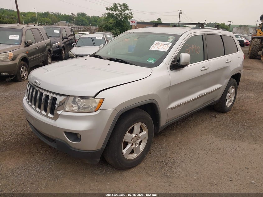 Vin: 1j4rs4gg7bc503306, lot: 45730281, jeep grand cherokee laredo 20112