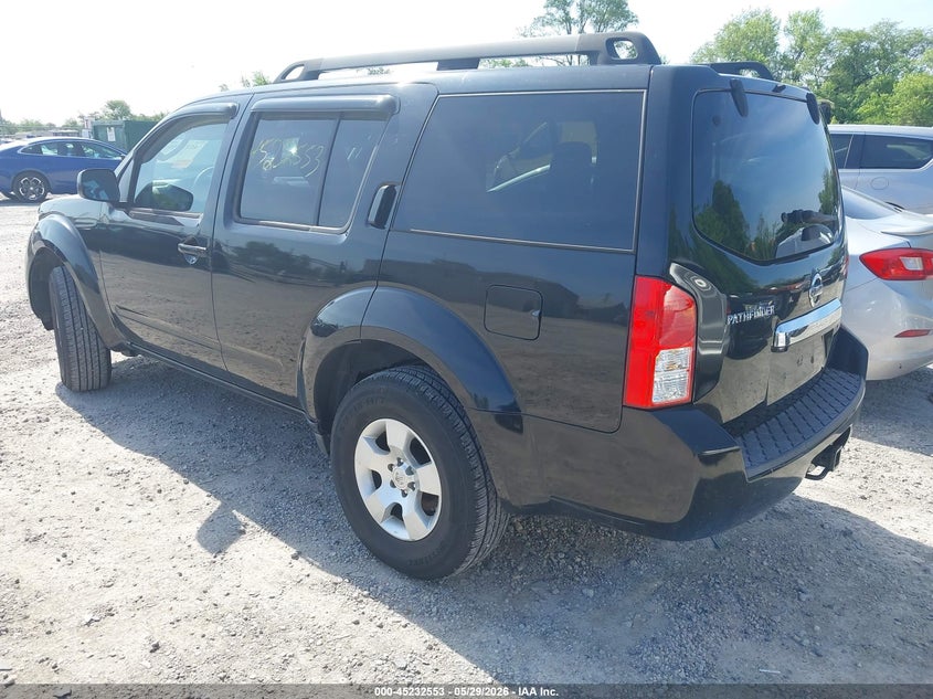 2012 NISSAN PATHFINDER auction photo 3