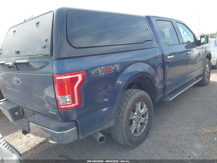 Vin: 1ftew1ef8gfa77438, lot: 45730356, ford f-150 xlt 20164