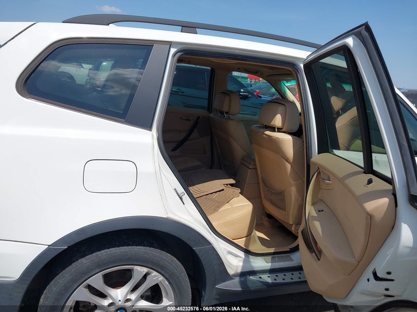 2008 BMW X3 3.0Si VIN: WBXPC93468WJ14041 Lot: 45232576
