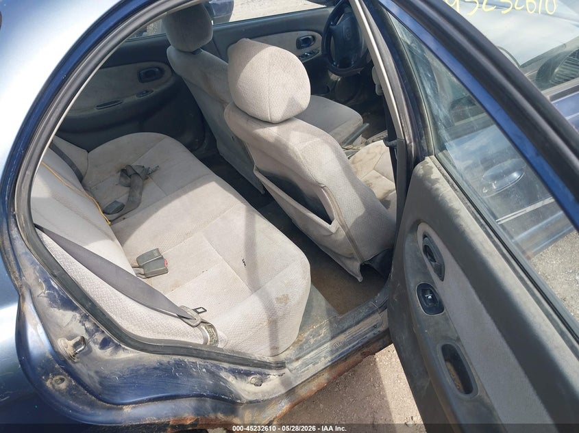 2002 Kia Spectra Ls VIN: KNAFB121825197552 Lot: 45232610