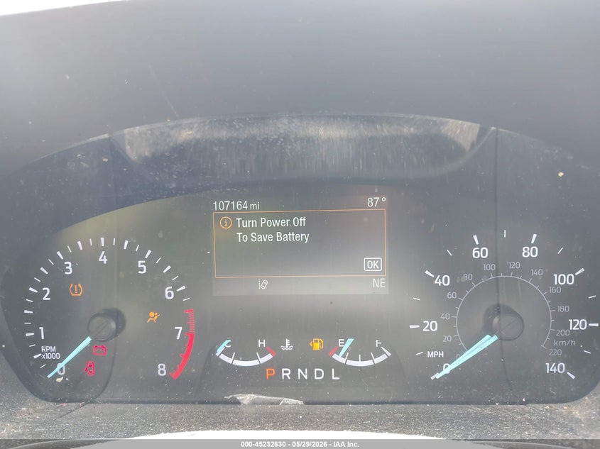 2020 FORD ESCAPE SPORT UTILITY VEHICLE 1.5L I-3 DI, DOHC, VVT, TURBO, 181HP