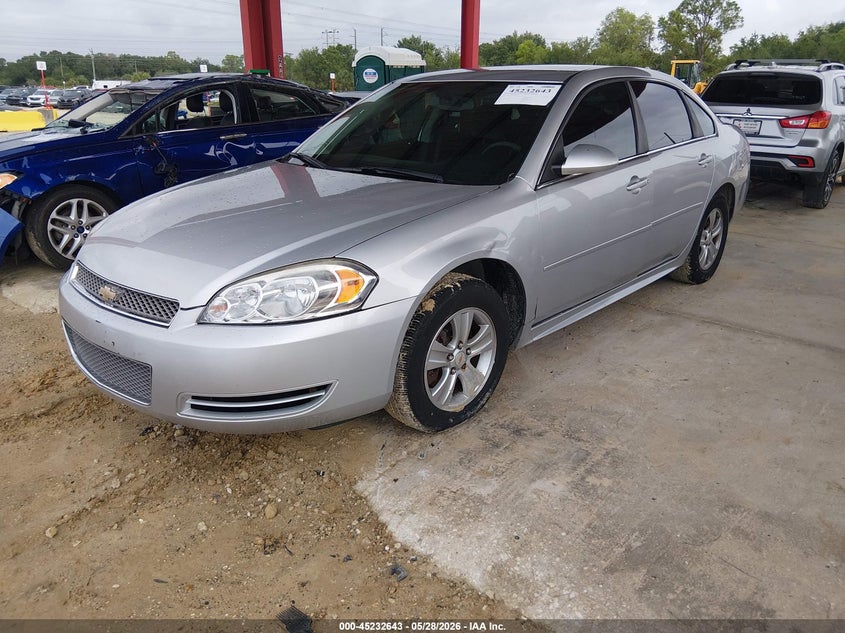 Vin: 2g1wa5e3xf1117579, lot: 45730435, chevrolet impala limited ls 20152