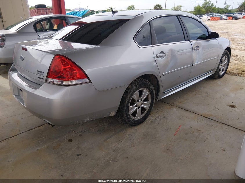 Vin: 2g1wa5e3xf1117579, lot: 45730435, chevrolet impala limited ls 20154
