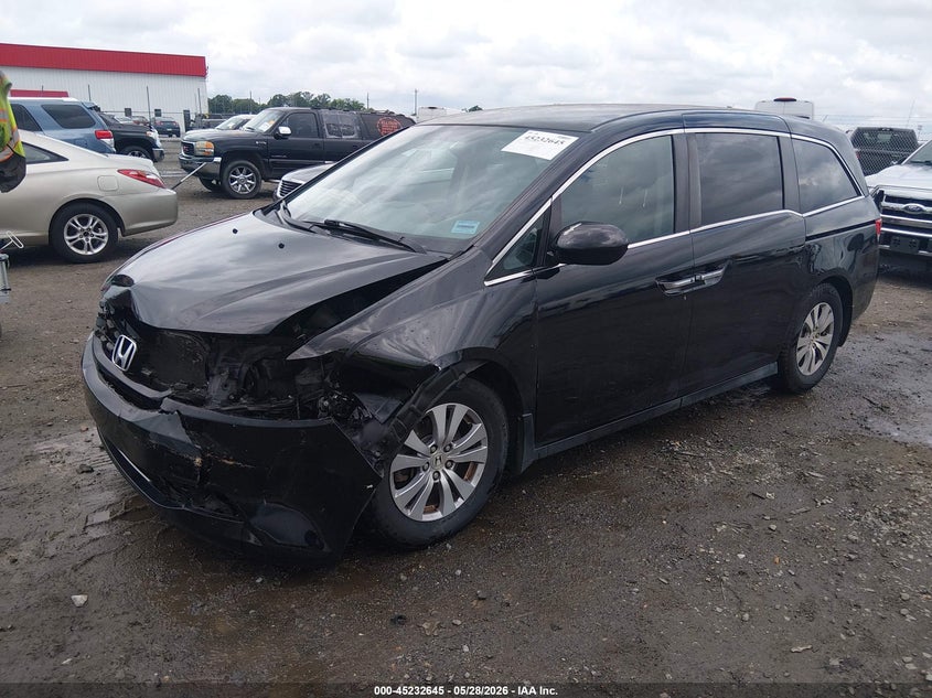 Vin: 5fnrl5h40eb110042, lot: 45730436, honda odyssey ex 20142