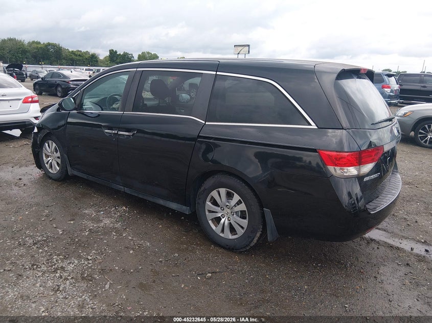 Vin: 5fnrl5h40eb110042, lot: 45730436, honda odyssey ex 20143