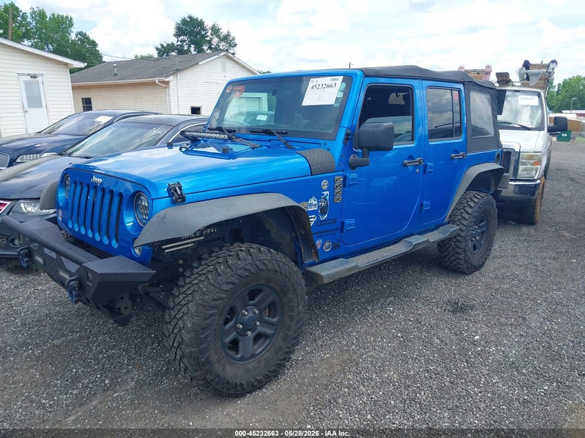 Vin: 1c4bjwdg8gl179364, lot: 45730455, jeep wrangler unlimited sport 20162