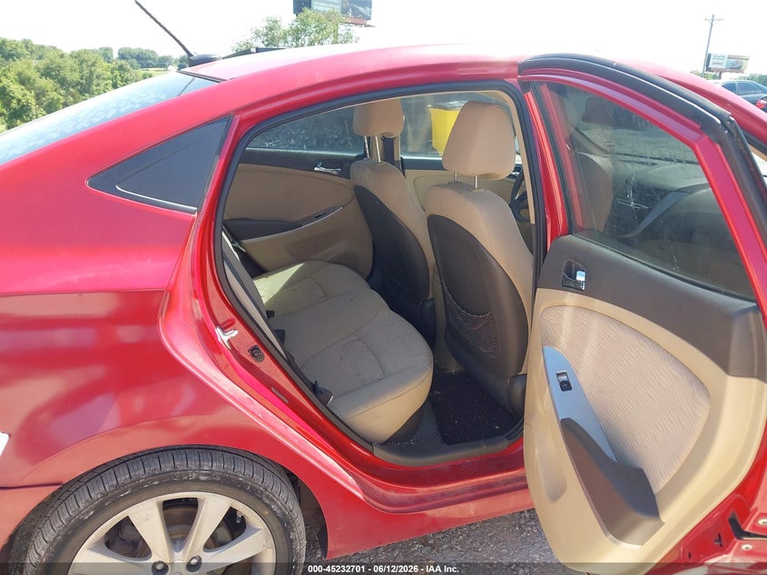 2013 HYUNDAI ACCENT auction photo 8