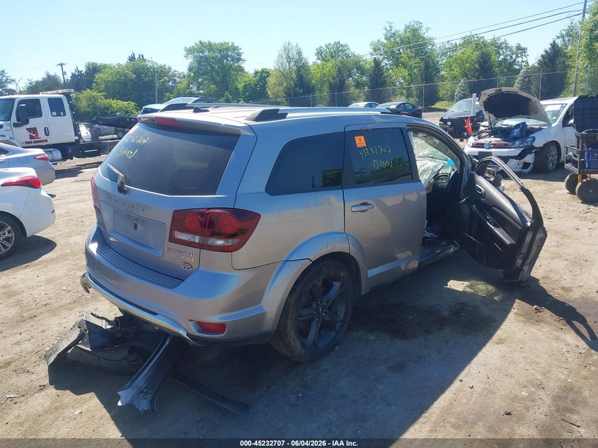 Vin: 3c4pdcgg9jt346561, lot: 45730498, dodge journey crossroad 20184