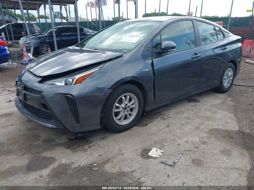 2022 Toyota Prius L JTDKAMFU2N3169515 photo 1