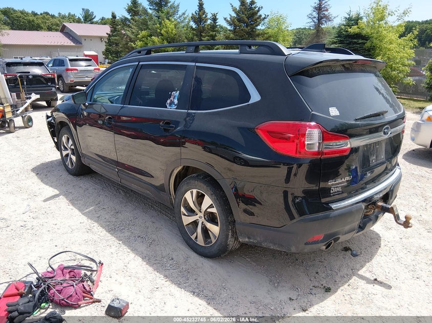Vin: 4s4wmabd0k3427700, lot: 45730536, subaru ascent premium 20193