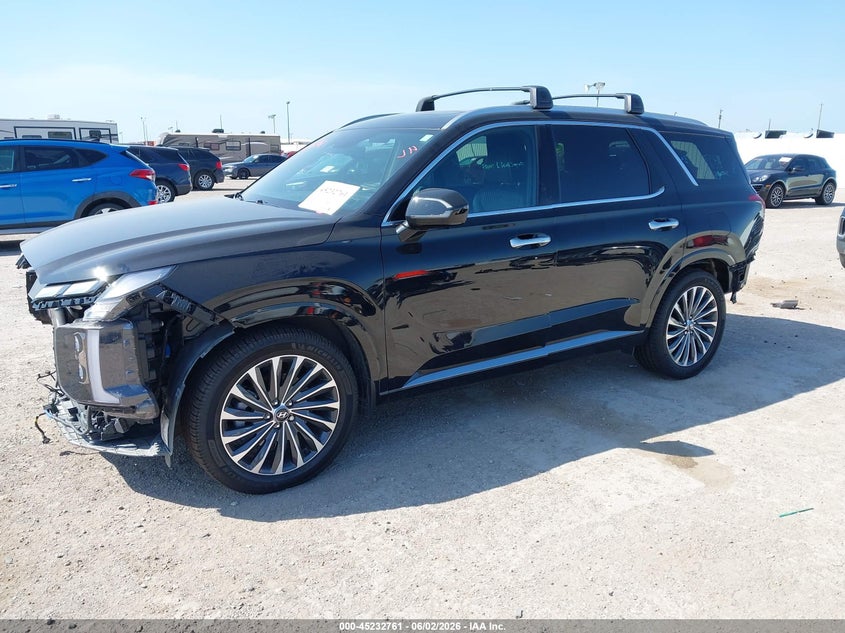 Vin: km8r74ge2ru669741, lot: 45730552, hyundai palisade calligraphy 20242