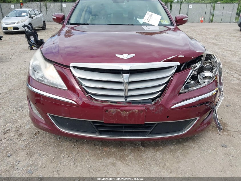 2012 Hyundai Genesis 3.8 VIN: KMHGC4DD1CU203532 Lot: 45232801