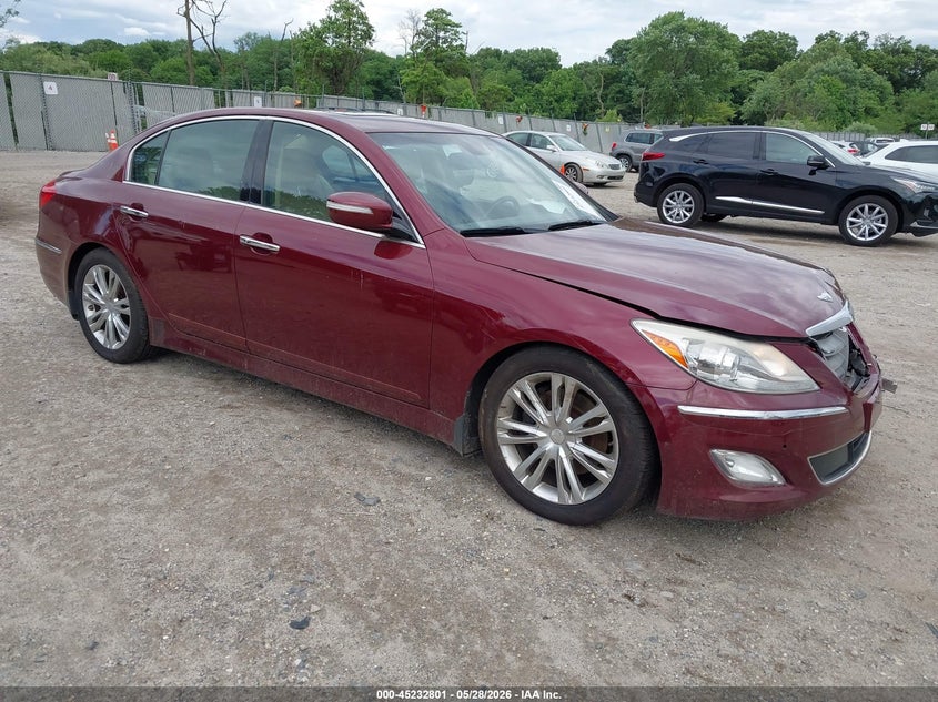 2012 HYUNDAI GENESIS auction photo 1