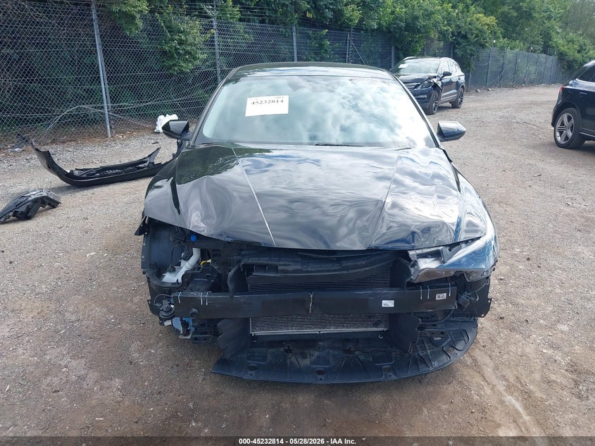 2022 Hyundai Elantra Sel VIN: KMHLM4AG1NU365271 Lot: 45232814