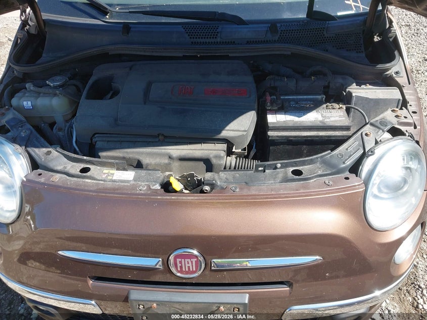 2014 Fiat 500 Lounge VIN: 3C3CFFCR9ET168114 Lot: 45232834