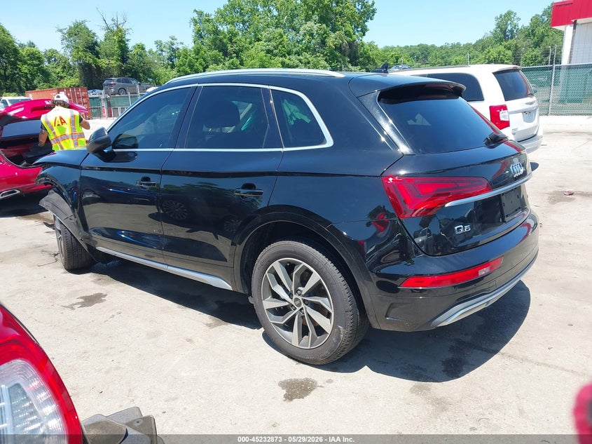 Vin: wa1baafy8m2011096, lot: 45730664, audi q5 premium plus 45 tfsi quattro s tronic 20213