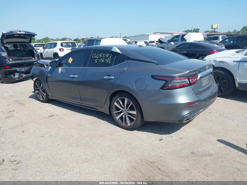 Vin: 1n4aa6cv9lc370125, lot: 45730686, nissan maxima sv xtronic cvt 20203