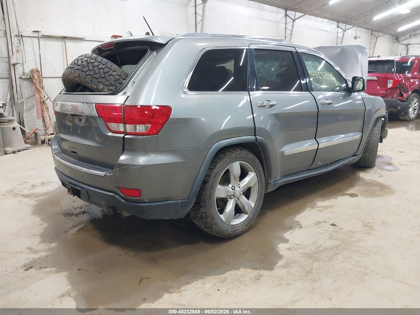 Vin: 1c4rjfct1cc133558, lot: 45730740, jeep grand cherokee overland 20124