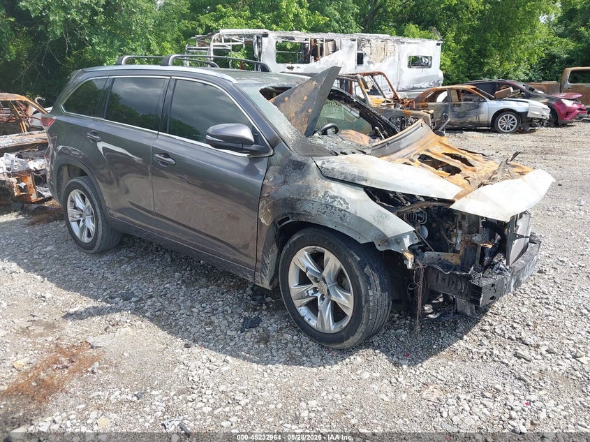 2015 TOYOTA HIGHLANDER auction photo 1
