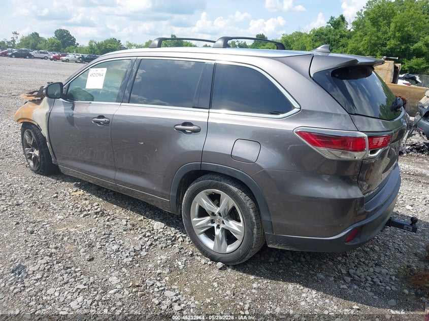2015 TOYOTA HIGHLANDER auction photo 3